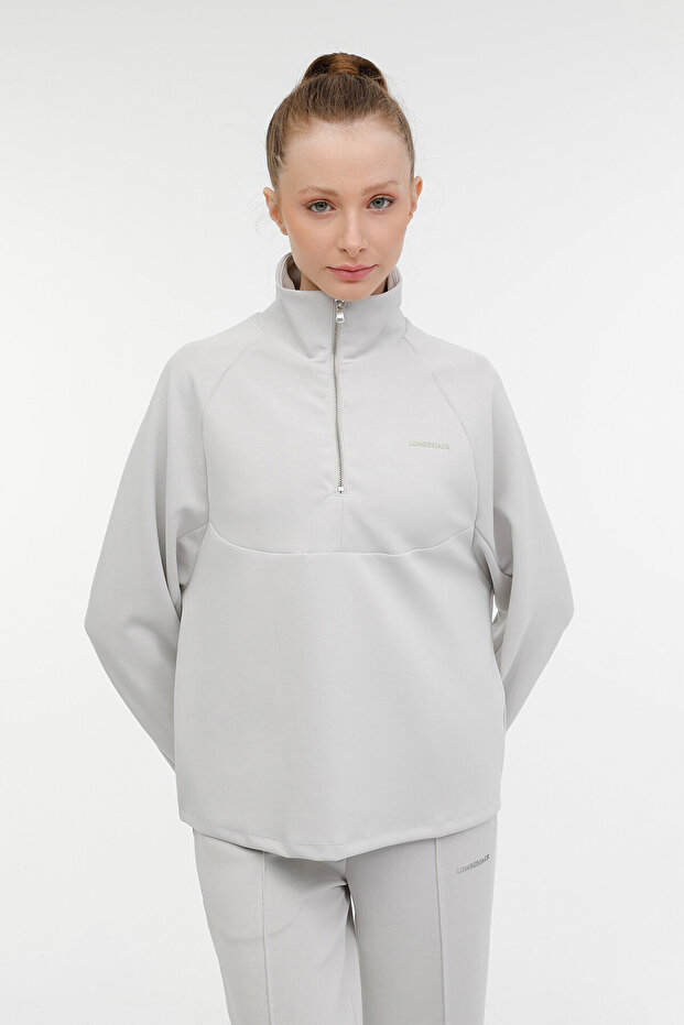 WL AMY 16GF28 3PR Gray Women's Sweatshirt