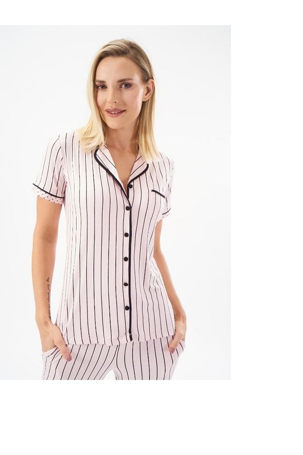 PJS 22101 BÜYÜK BEDEN PİJAMA TAKIMI - 4