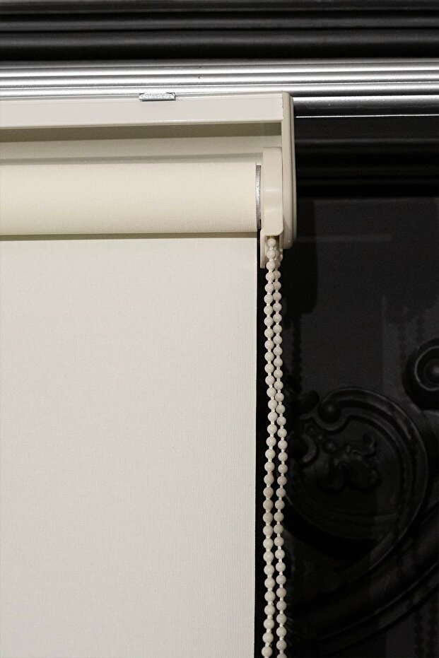 İMALATTAN KREM STOR PERDE - 3