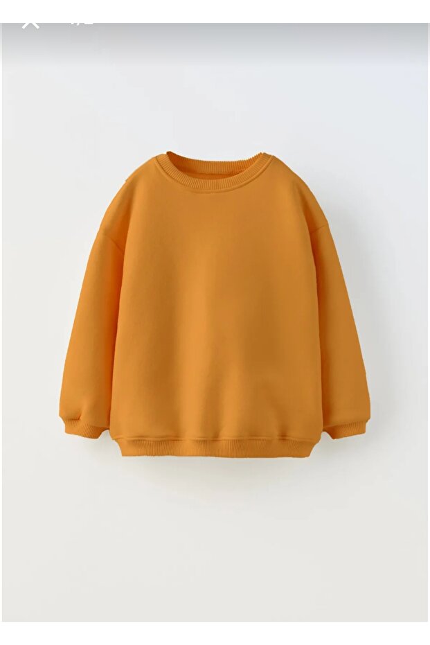 Çocuk Basıc Sweatshırt - 1