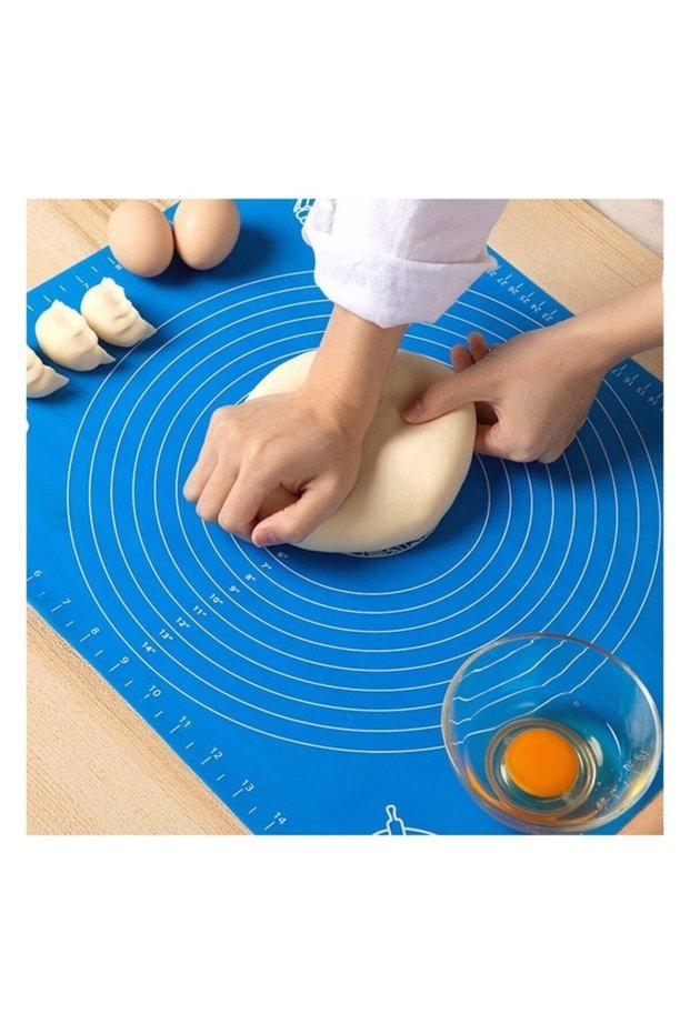 Large Size Silicone Dough Rolling Mat 65x45 Cm