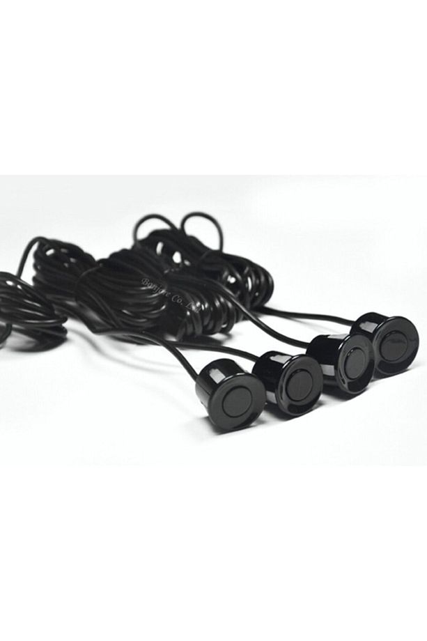 Kameralı Park Sensörü 4.3 '' Ayna Ekranlı Siyah Sensör Full Set - 6