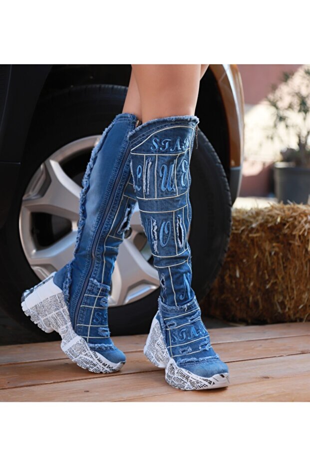 Kadın Kot Çizme - 1