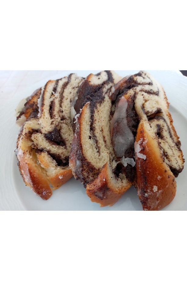 Alman Haşhaşlı Çörek 600 g - Mohnzopf - 3