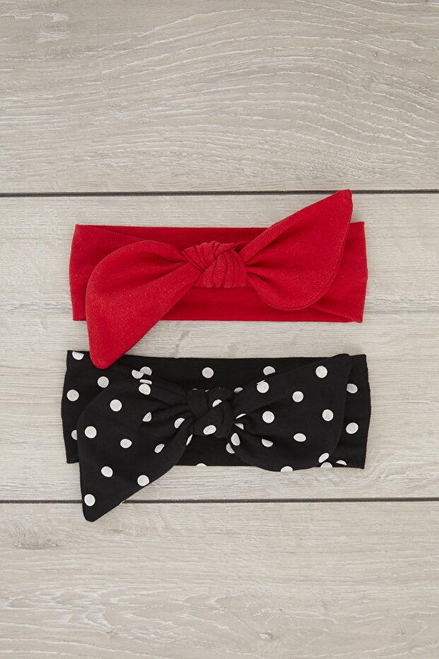 Baby Handmade Soft Rabbit Ear Natural Cotton Combed Cotton Bandana Pack of 2