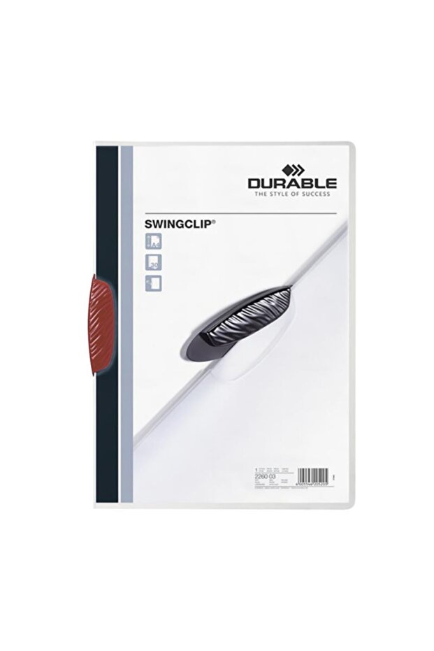 30 Pages Red Transparent File - 1