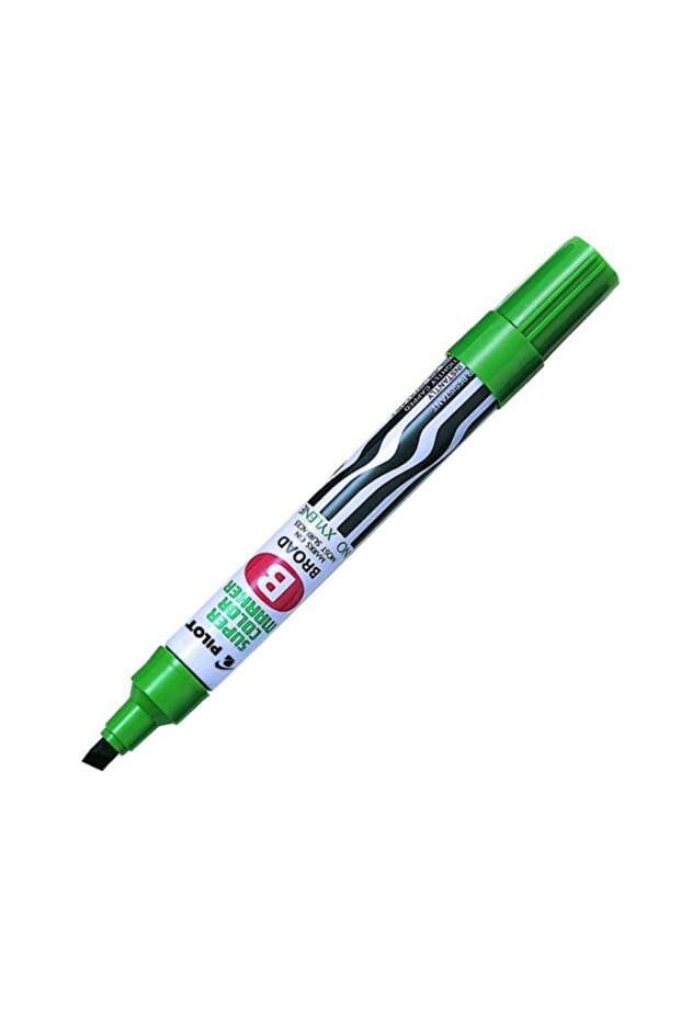 Permanent Markör Kesik Uç Yeşil - 1