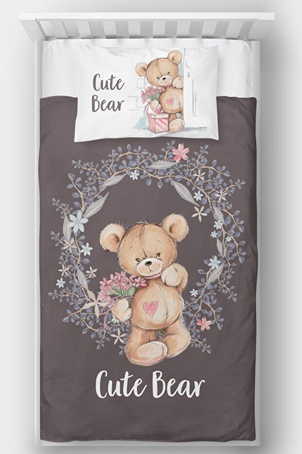 Single Bedspread Bear