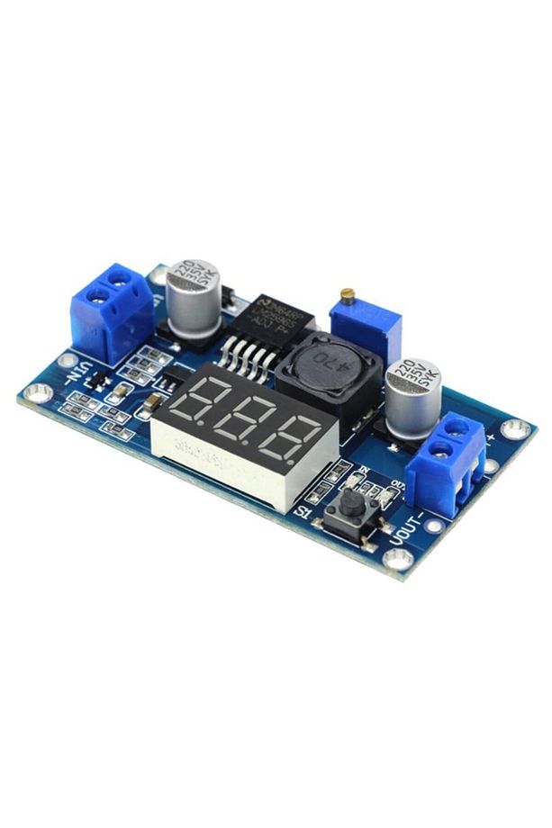7 Segmentli Ayarlanabilir 3 A Voltaj Regülatör Kartı - Lm2596-adj - 1