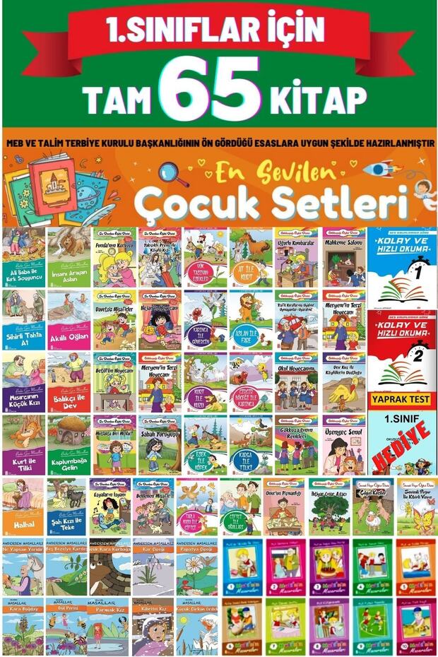 65 Colorful Stories That Make Reading Faster and More Enjoyable for 1St Class Students Fast Reading