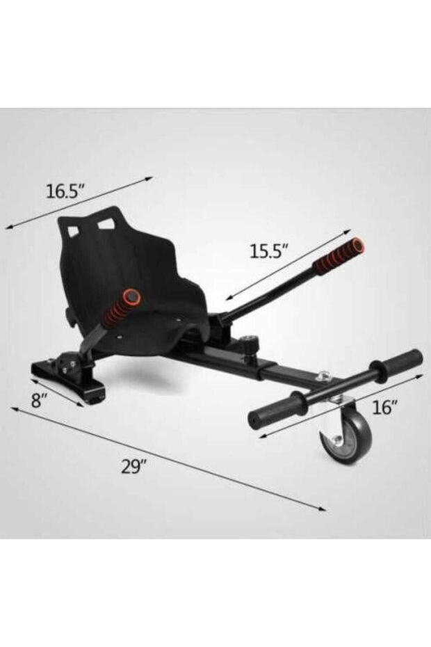 Tüm Modellerle Uyumlu Go Hover Elektrikli Kaykay Aparatı Siyah - 3