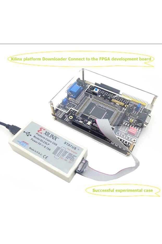 Xilinx Platform Cable Usb Iı Model Dlc10 Jtag Fpga Cpld Xc2c256 - 7
