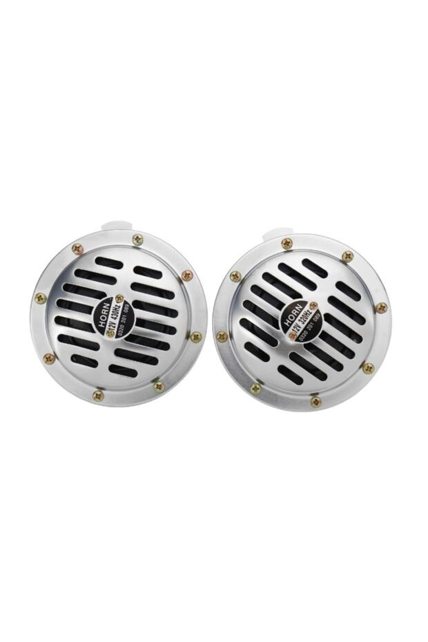 Universal Krom Hella Korna 12v 110db 320-430hz Super Horn 2 Adet - 1