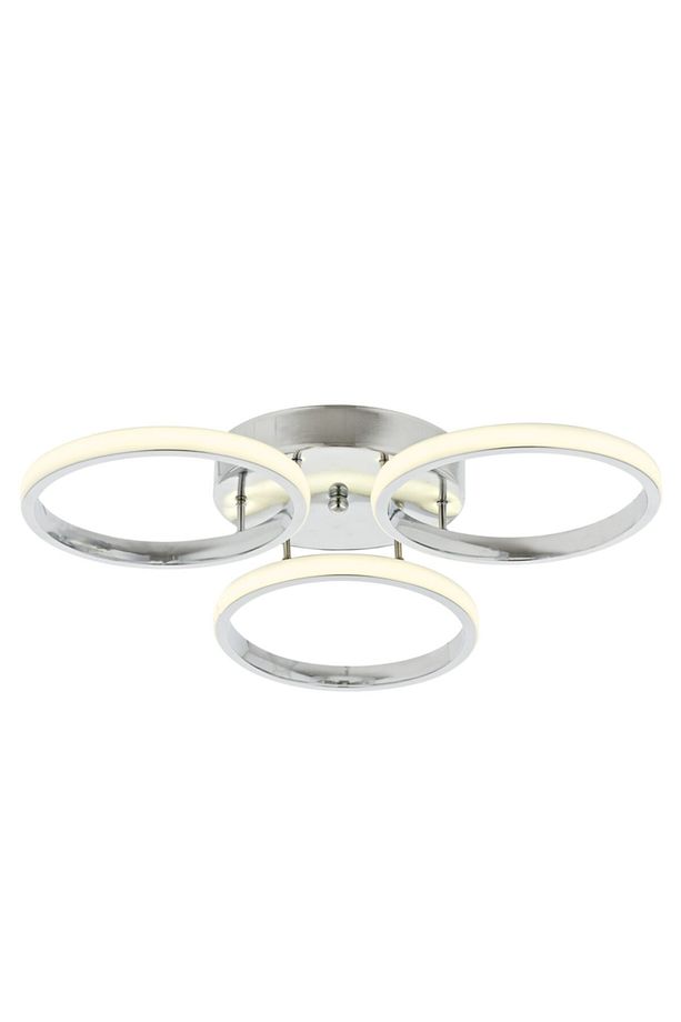 6174-3 Krom Led Avize - 1
