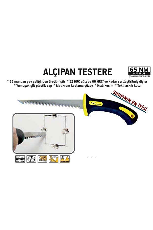 Alçıpan Testeresi Bıçkı 150 Mm - 2