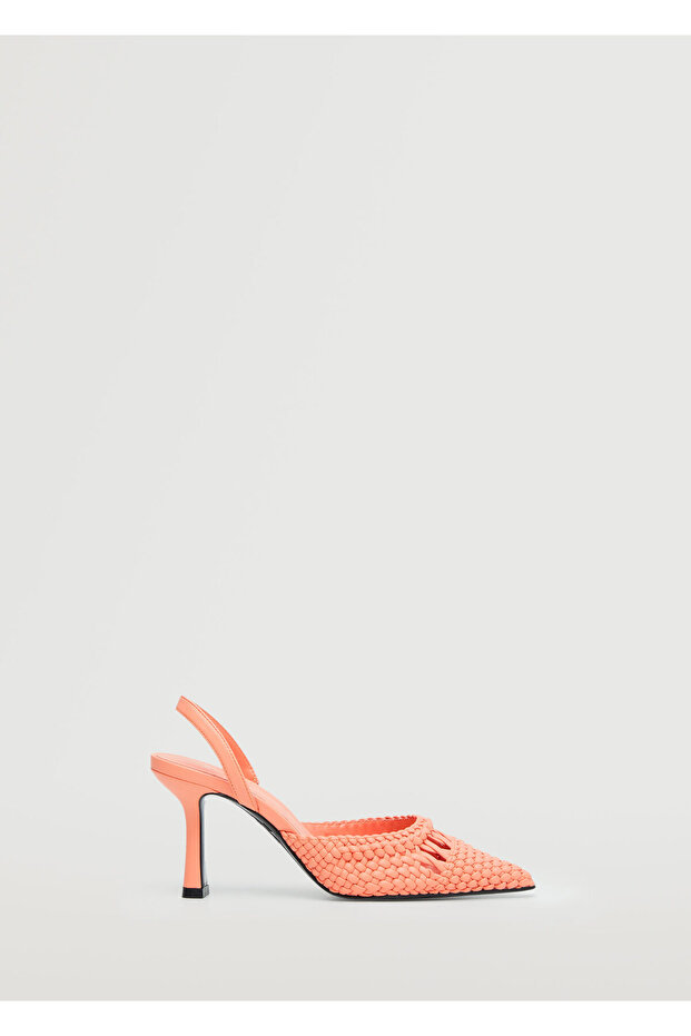 Kadın Pembemsi Turuncu Sneaker - 3