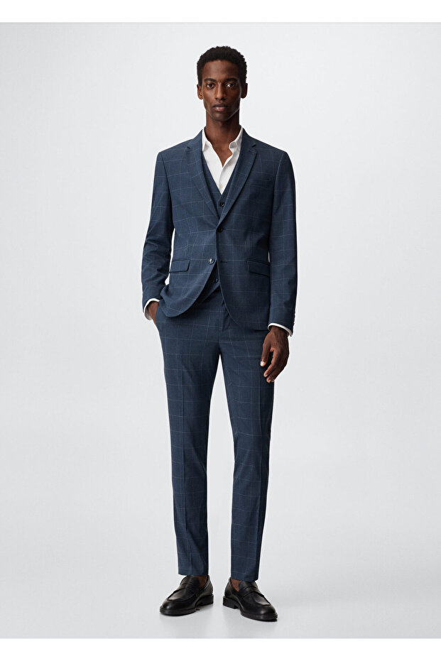 Erkek Lacivert Ceket - 1