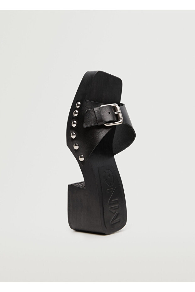 Sandale negre de damă - 5