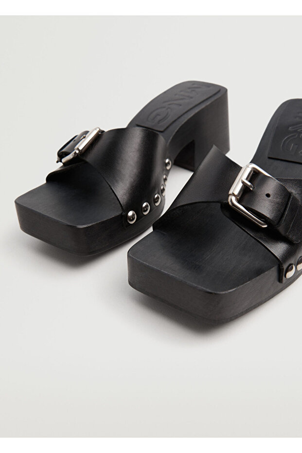 Sandale negre de damă - 6