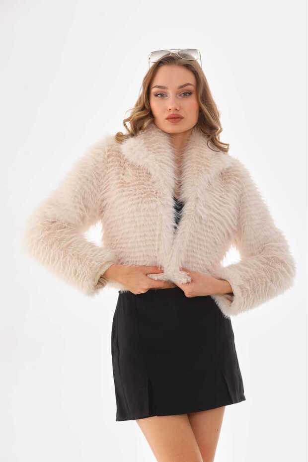 سترة فرو صناعي - 1