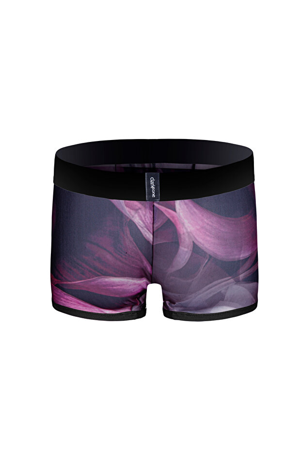 Men's Patterned Transparent Short Boxers - 2