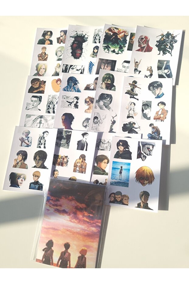Attack On Titan Sticker Seti - 3