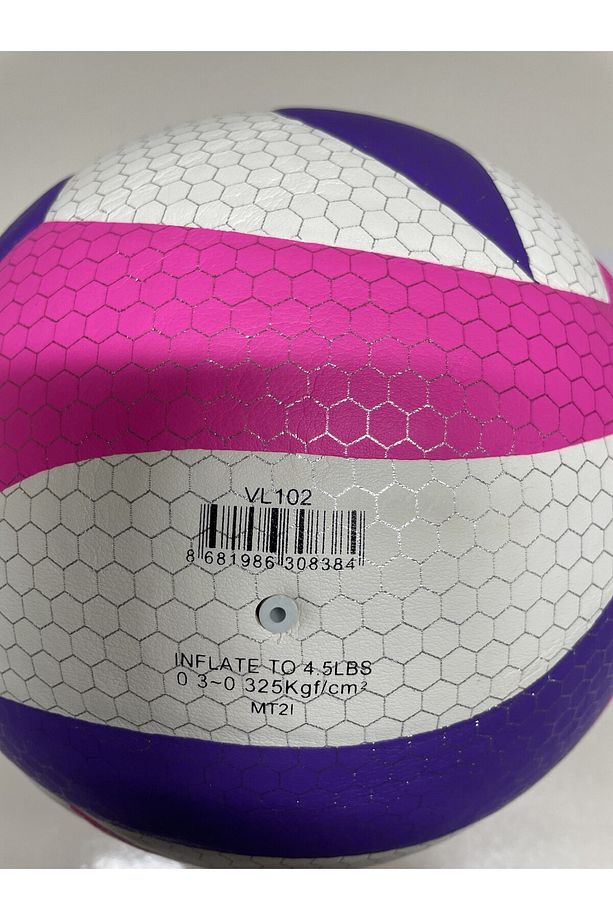 VL-900 Yumuşak Soft Doku Voleybol Topu Kaymaz Yüzey Yapıştırma 280 gr Maç Topu + Pompa + Kolluk - 4