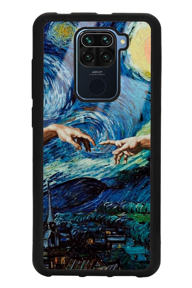 حافظة هاتف لامعة بتصميم يدوي لهاتف Xiaomi Redmi Note 9