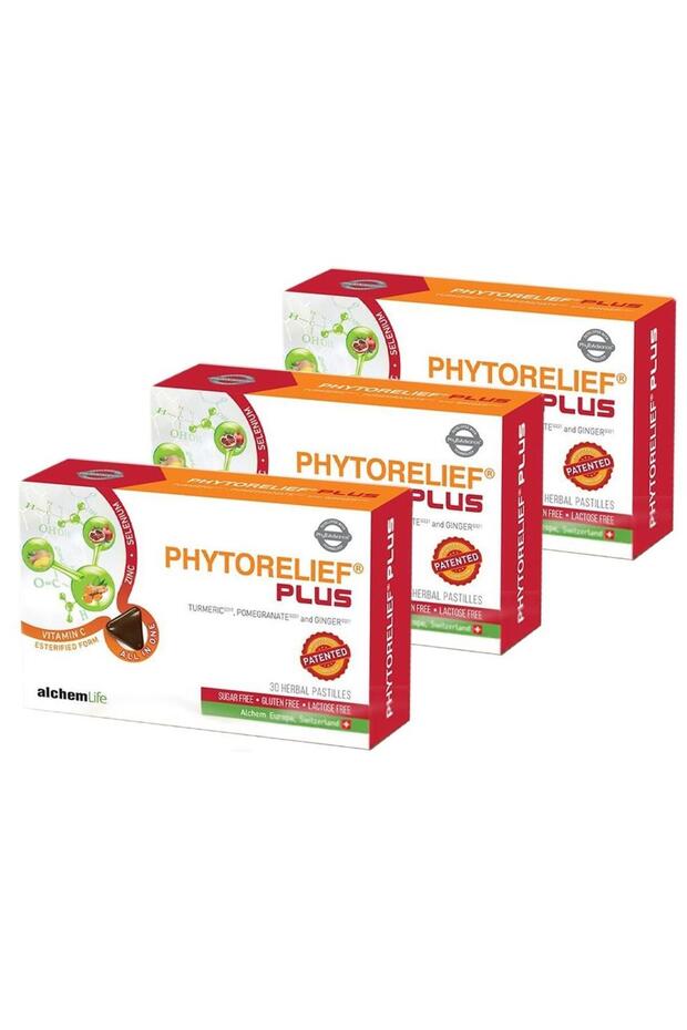 PhytoRelief Plus Herbal Pastil 30 Adet | 3 Adet - 1