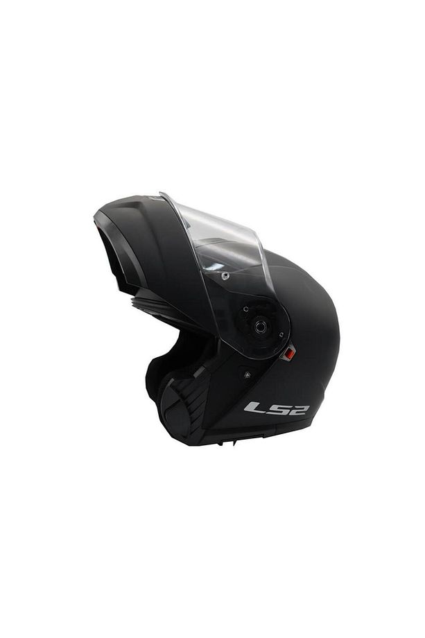 Strobe 2 Çene Açılır Kask Siyah - 5