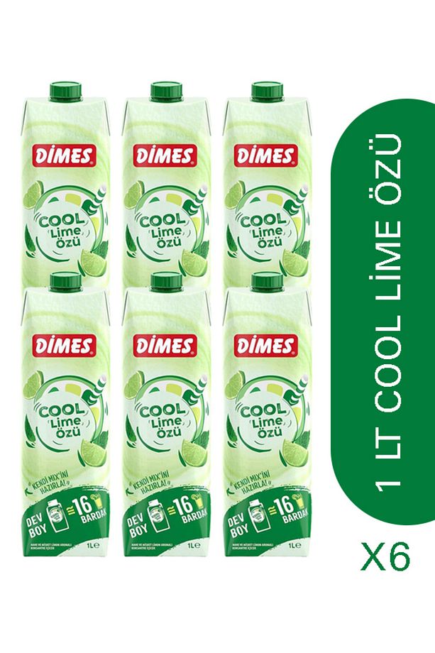 6'lı Dimes Cool Lime Özü 1 Lt. - 2