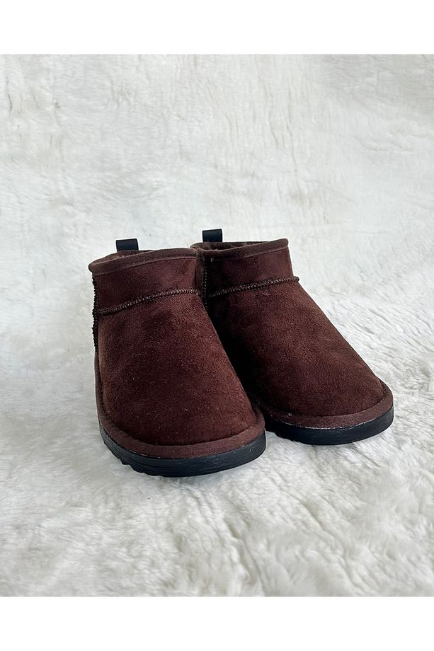 Kadın ultra mini süet bot içi kürklü bot&bootie - 3