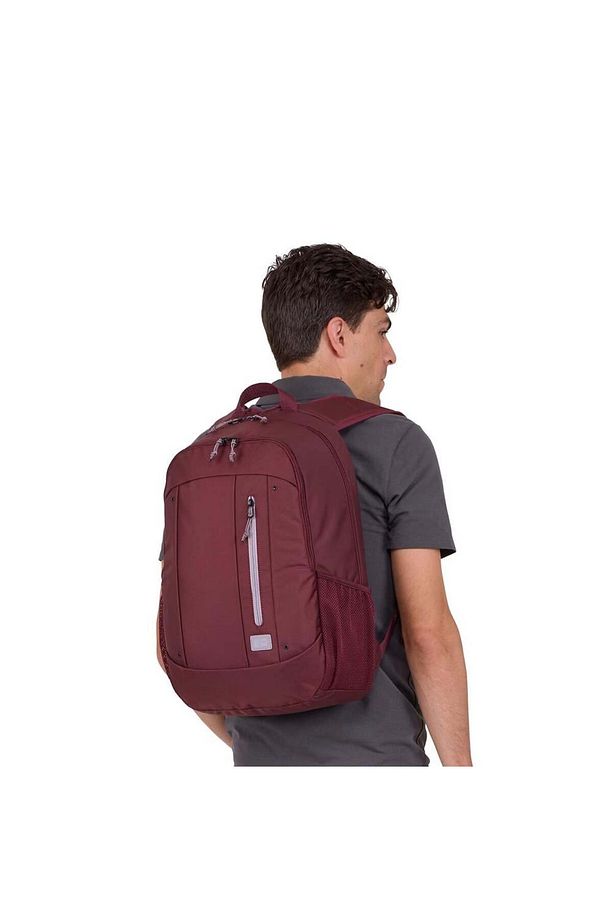 CASE LOGIC JAUNT RECYCLED 15.6" NOTEBOOK SIRT ÇANTASI - BORDO - 2
