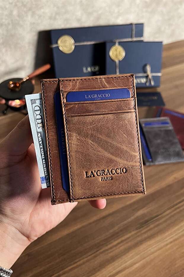 Lagraccio Redon Genuine Leather Card Holder