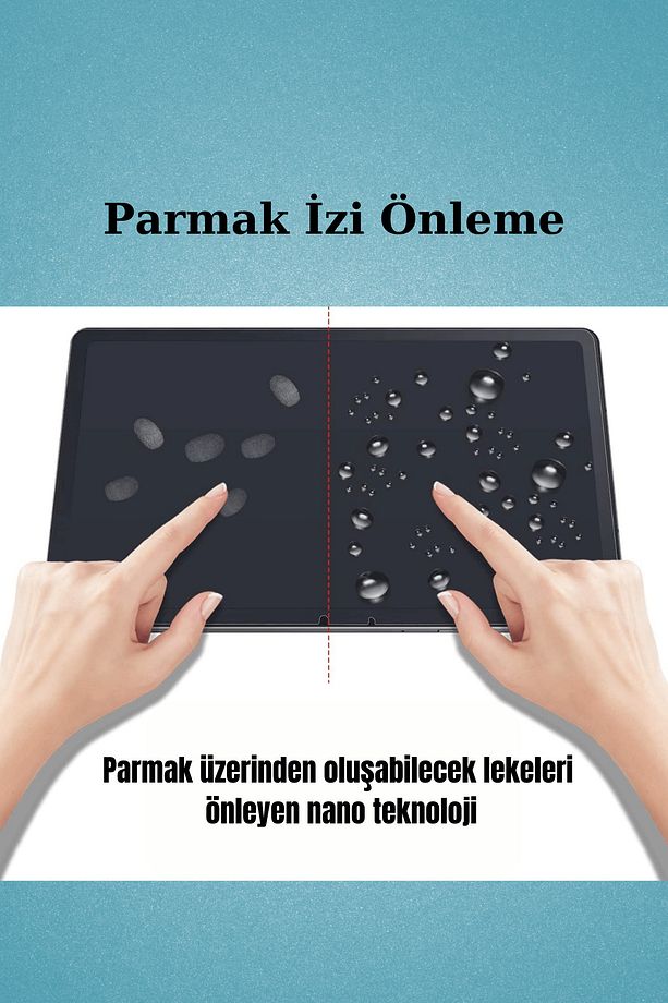 Galaxy Tab S9 Plus SM-X810 Uyumlu Gerçek Kağıt Hissi Parlama Önleyici Paper Like Ekran Koruyucu - 4
