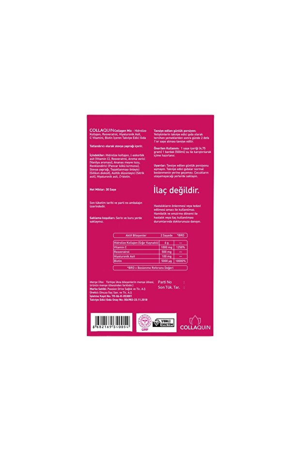 Collagen Mix 30 Saşe - 4