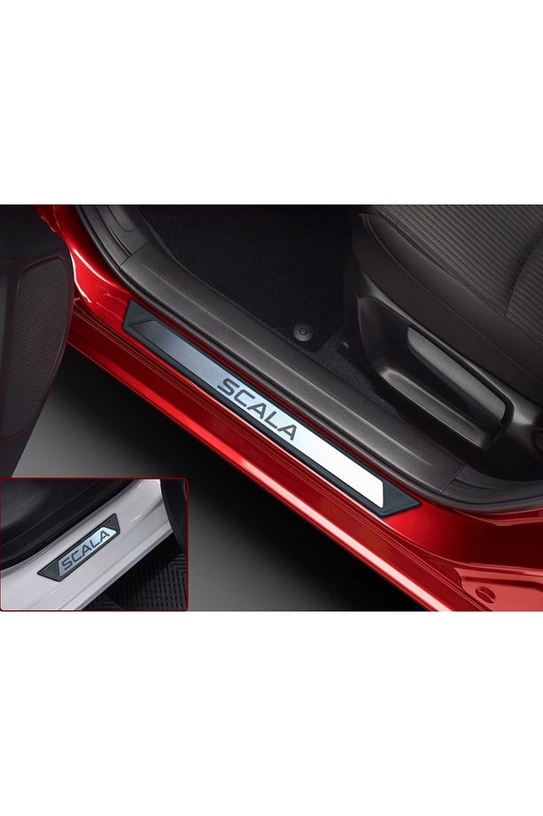 Skoda SCALA Kapı Eşik Koruması 4 Parça - 2