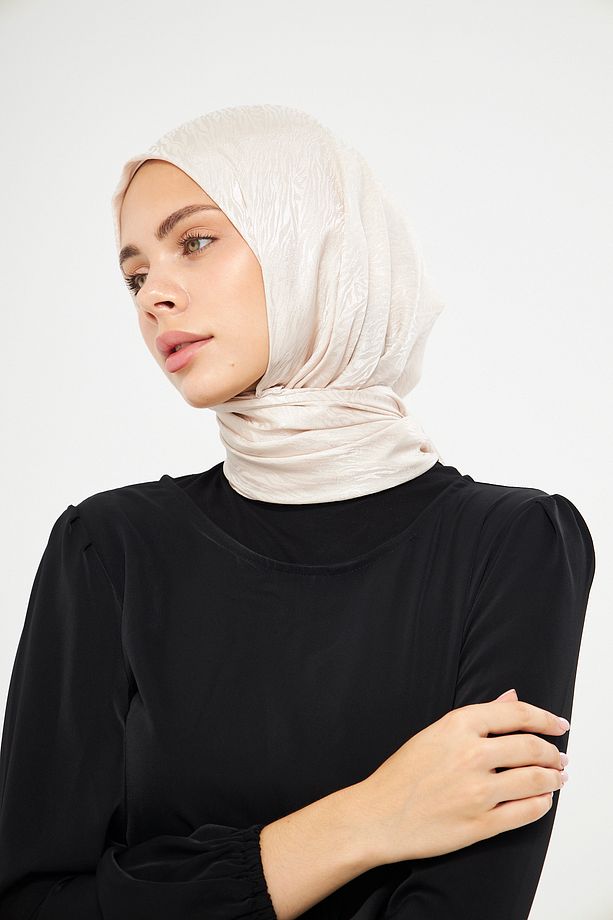 Sakafashion Şehr-i Şal Zebra Desen Jakarlı Şal - 4