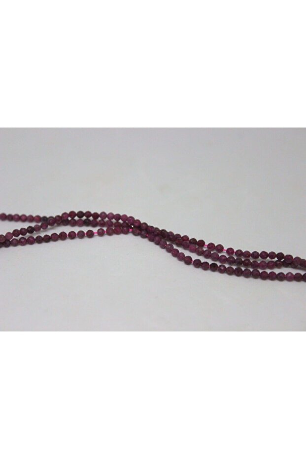 سلسلة حجر روبي معتمدة بعرض 2 مم - 4