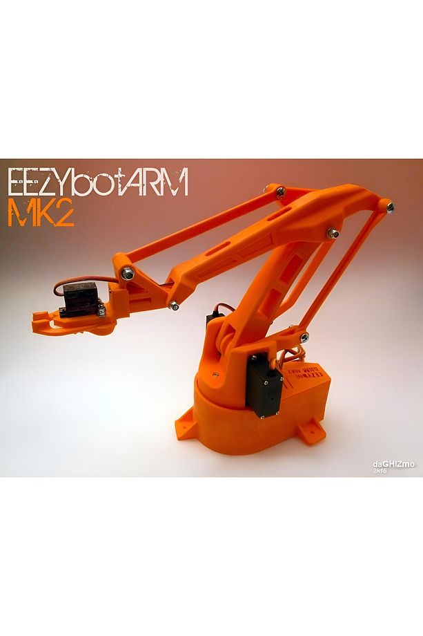 EEZYbotARM MK2 4 Eksenli Arduino Robot Kol 3D BASKI PARÇALARI - 2