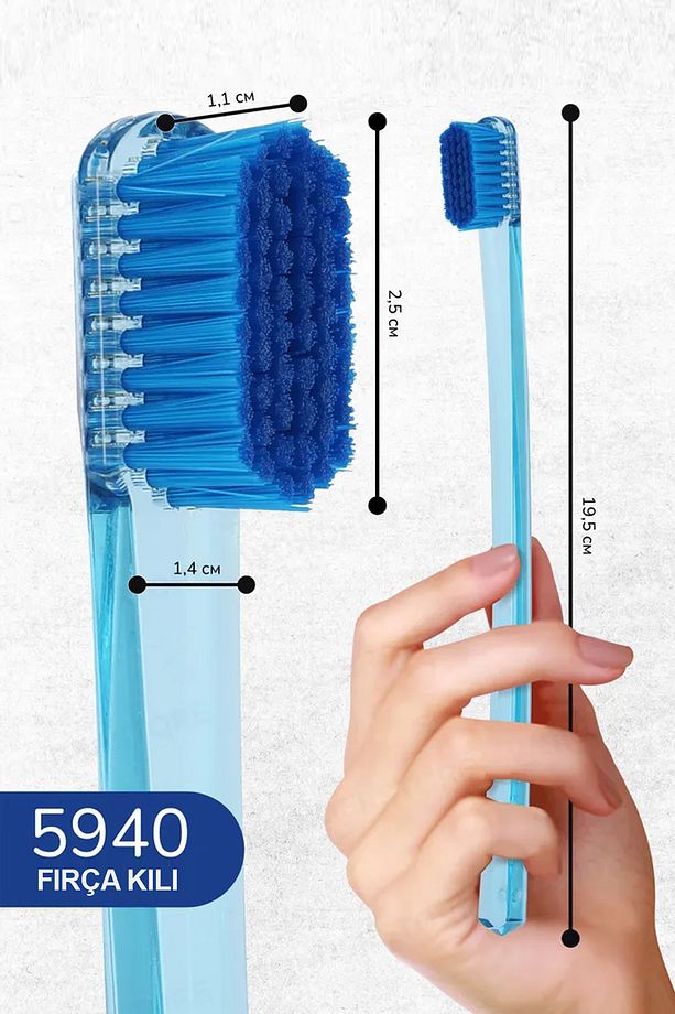Rocs Pro 5940 Adet Kıl Içeren Soft Diş Fırçası - 2adet - 5