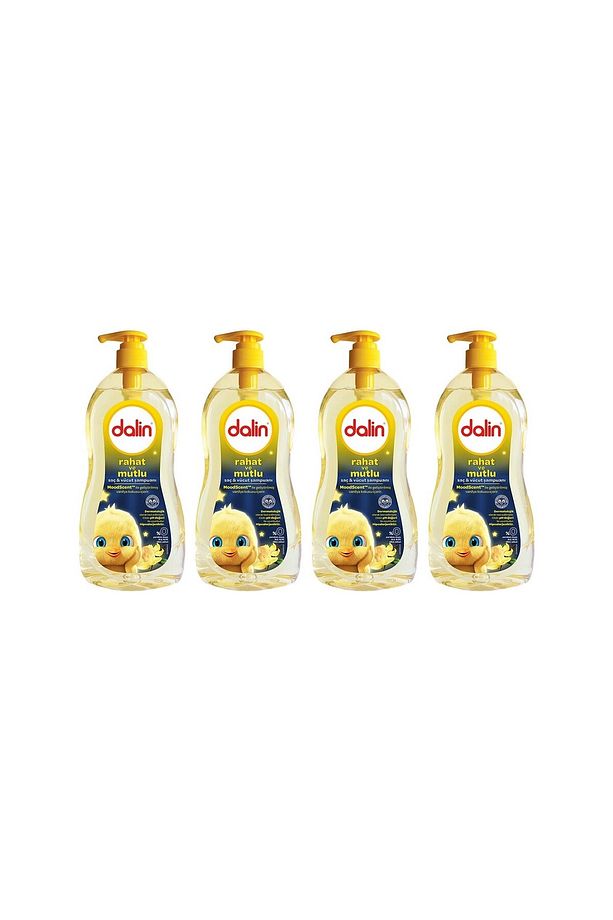 Rahatlatıcı Vanilya Kokulu Saç & Vücut Şampuanı 700 ml X 4 Adet - 1