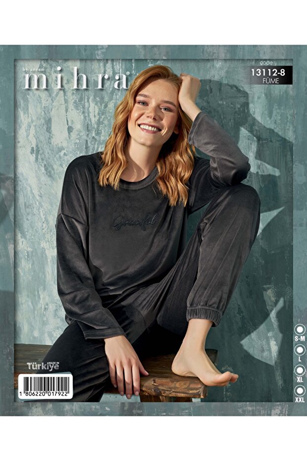 13112-8 Velvet Graceful Written Women's Pajama Set