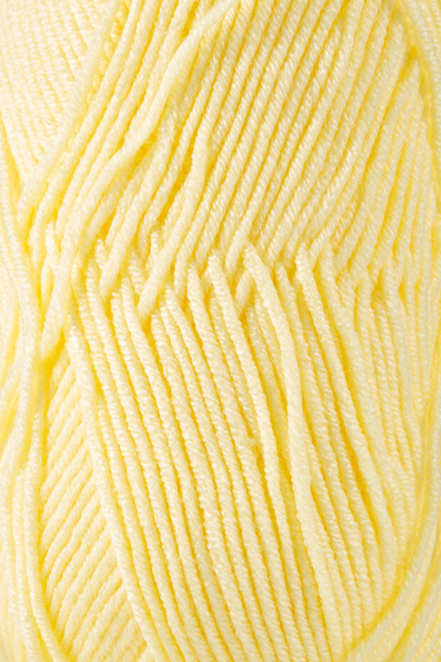 Softee Baby El Örgü İpi Battaniye İpi Bebek İpi Hırka Kazak İp Yelek İp Atkı Bere Patik İpi Limon - 2