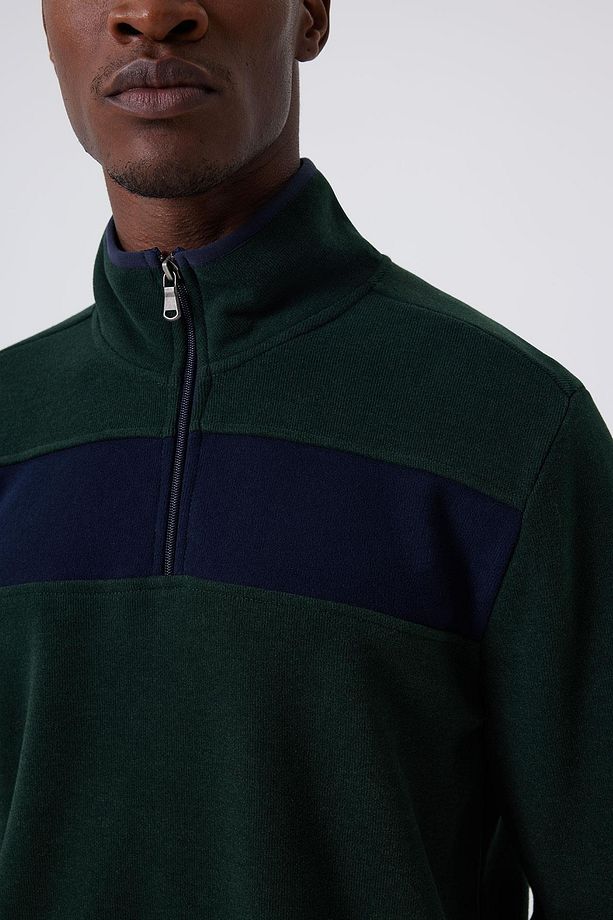 Poys Erkek Sweatshırt Yeşil - 4