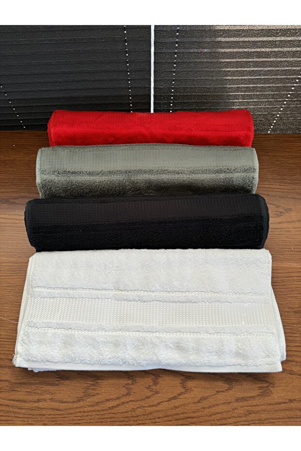 Colourist 8-Piece 100% Cotton Hand and Face Towels 50*90cm