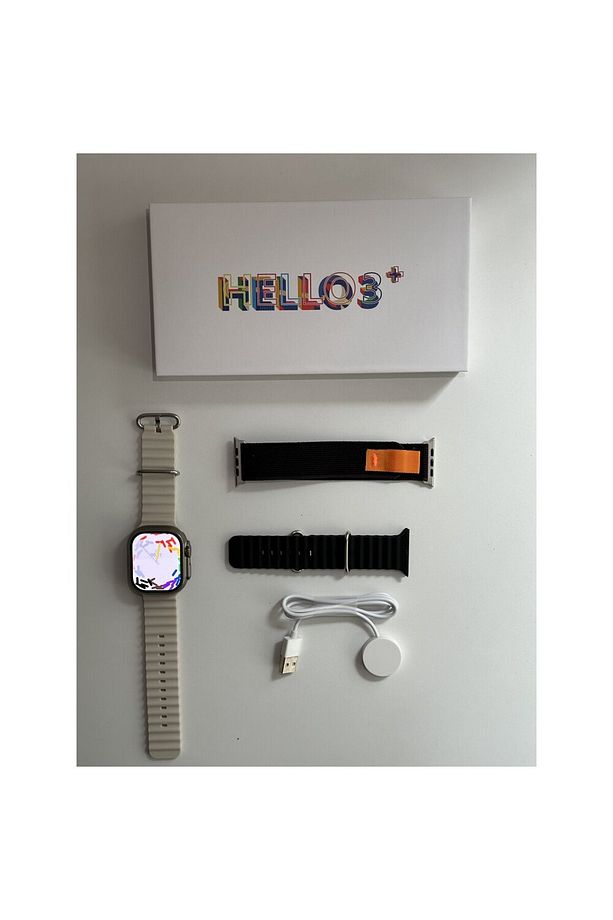 HELLO WATCH 3+ UPGRADE WATCH ULTRA AMOLED YAPAY ZEKA OYUN YÜKLEME İOS+ANDROİD AKILLI SAAT 49MM - 3