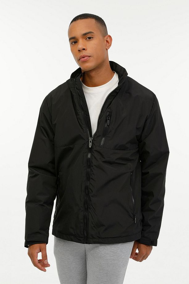 ML EDDY COAT 1SN13 3PR Siyah Erkek Mont - 1