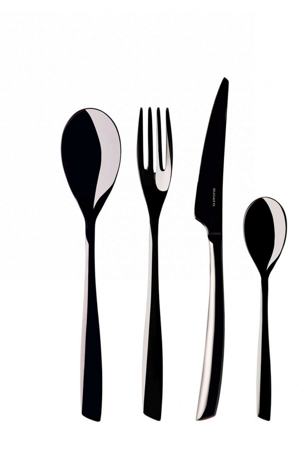 Riviera Dark Chocolate 30 Parça Çatal Bıçak Seti - 1