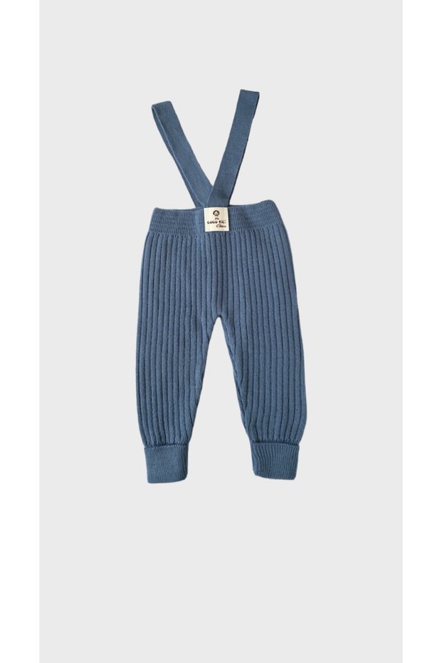 Baby&Child Cross Strap Height Adjustable Flexible Knitwear Salopet Tights Jumpsuit
